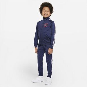 Nike Track Suit Size XS 4 Top and Bottom Full Zip Sweatsuit My First Tricot Boys